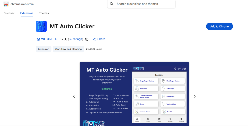Chrome Auto Clicker